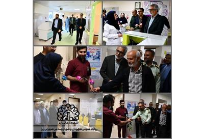 دیدار با پرستاران بیمارستان شهدای سلامت به مناسبت روز پرستار و ولادت حضرت زینب (س)